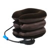 Cervical Traction Unit, Head Neck Spine, Inflatable (Brown, 1 PC)