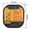 Automatic Power Socket Tester, 220-250V Electric Rcd Outlet Tester Plug