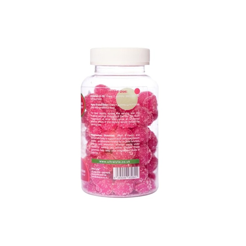 Ultra Lyte Magnesium Citrate Gummies – 336 mg Elemental Magnesium