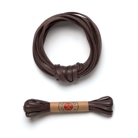 Premium Flat Waxed Cotton Boot Laces - Cobbler's Choice Shoe Laces - Durable and Beautiful!