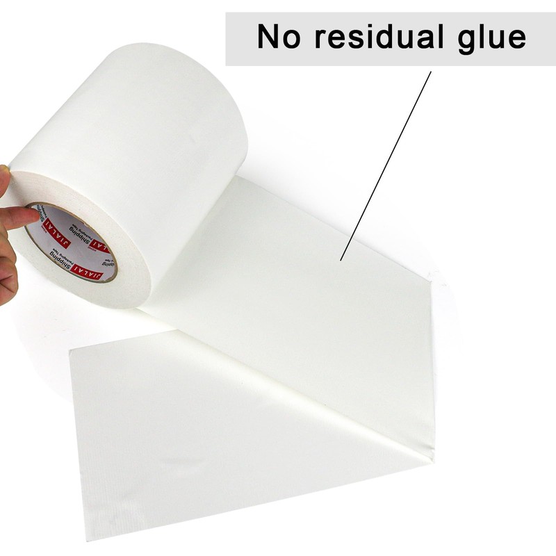 6" White Duct Tape, Heavy Duty 6 inch x 55