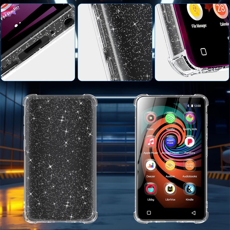 Aippdo Case for innioasis G1 G3 Mp3 Player, TPU Clear