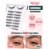 Cluster Lashes Eyelash Extensions Mixed 11-13 mm Individual Eyelashes D
