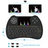 2.4GHz Wireless Mini Remote Control Keyboard Colorful backlit with Rechargeable