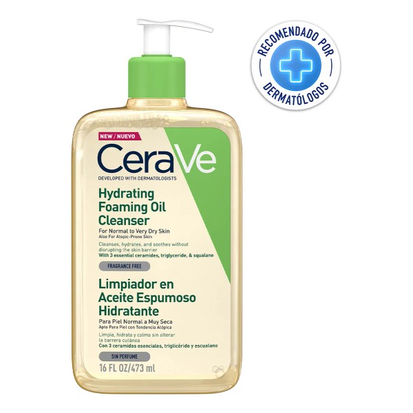 Cerave Limpiador Aceite Piel Normal A Muy Seca 473ml Momento