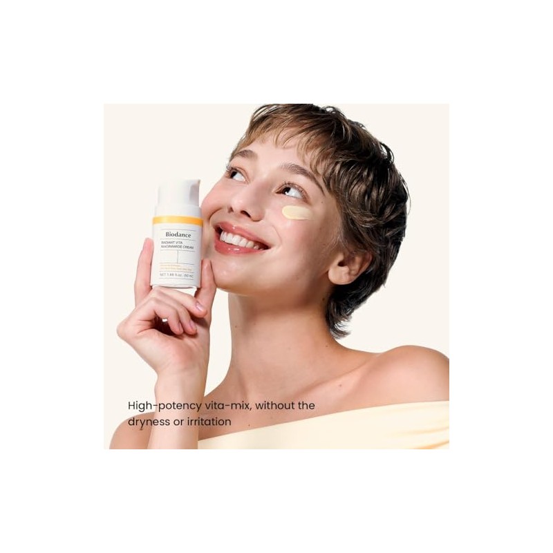 Biodance Radiant Vita Niacinamide Cream Brightening Dark Spot Correcting Hydrating