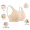 Lervanla Mastectomy Bras with Pockets Non Wired Post Up Bras