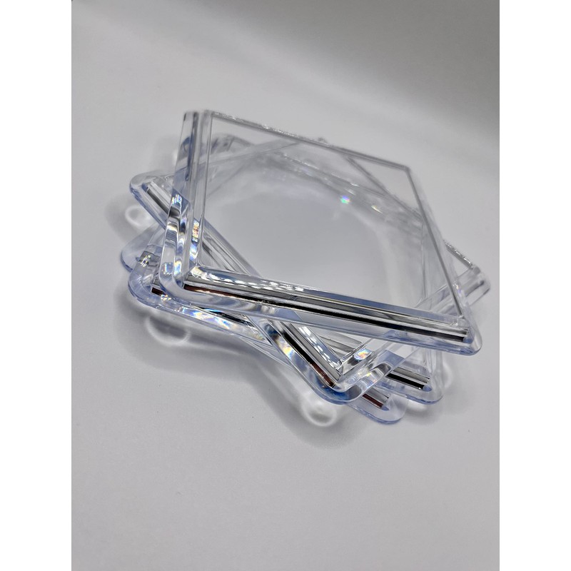Blank coasters 10pk | square 8cm | perfect for cross
