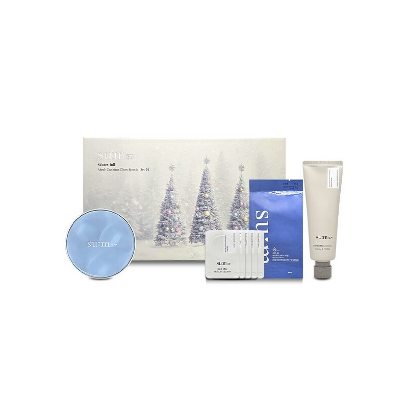 SuM37 Water-Full Mesh Cushion Glow Special Set No. 01 Holiday