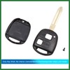 Motoforti Car Keyless Remote Control Key Fob Case 2 Buttons