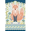 2 x Ulster Weavers Woodland Fox & Squirrel Floral Flowers