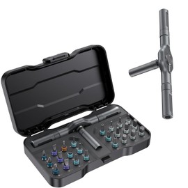 24 in 1 Magnetic Screwdriver Set Precision Screwdriver Mini Removable self-assembly Magnetic DIY Precision Tool kit for Furniture, Computer, Laptop,PC and Bicycle