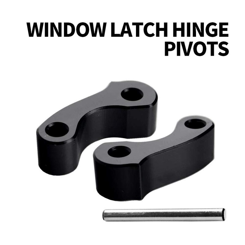 Vkinman Rear Window Latch Hinge Pivots Replacement for Tacoma 1995-2004