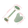 Natural Double Head Green Aventurine Jade Stone Roller & Scrapping