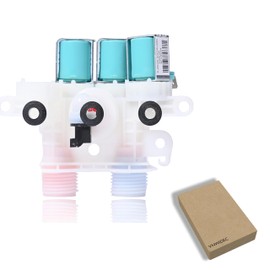 Upgraded WTW8000DW3 WTW8000DW4 WTW8000DW5 WTW8040DW0 WTW8040DW1 Water Inlet Valve 120V 60Hz Compatible with Whirlpool Washing Machine