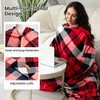 Wearable Blanket with Sleeves Adults, Winthome Super Soft Blanket for