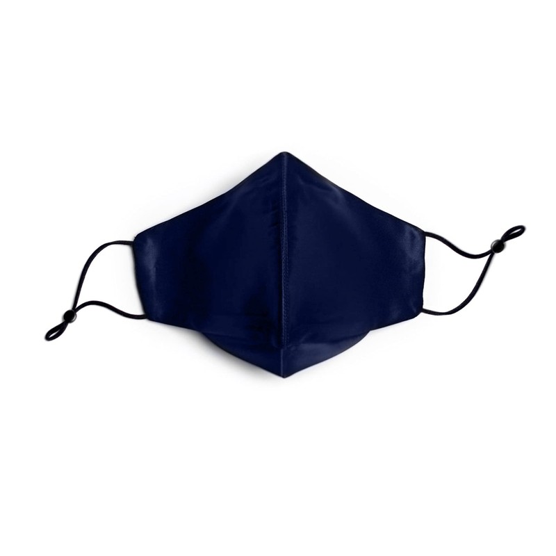 Pure Mulberry Silk Face Mask with Nose Wire 2 layers.