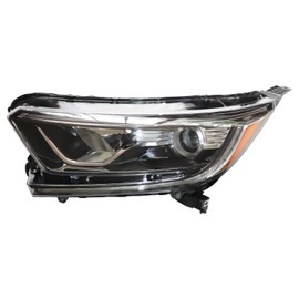 TBVECHI Headlight Fit for 2017-2021 Honda CRV CR-V Left Driver Side LED DRL Projector Halogen Headlight Clear Lens Headlamp, OE Number 33150-TLA-A01, 33150-TLA-A21