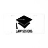 CafePress Law School Graduation Aluminum License Plate, Front License Plate,