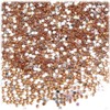 The Crafts Outlet 5,050pc Rhinestones Round 2mm Tiny for Nails