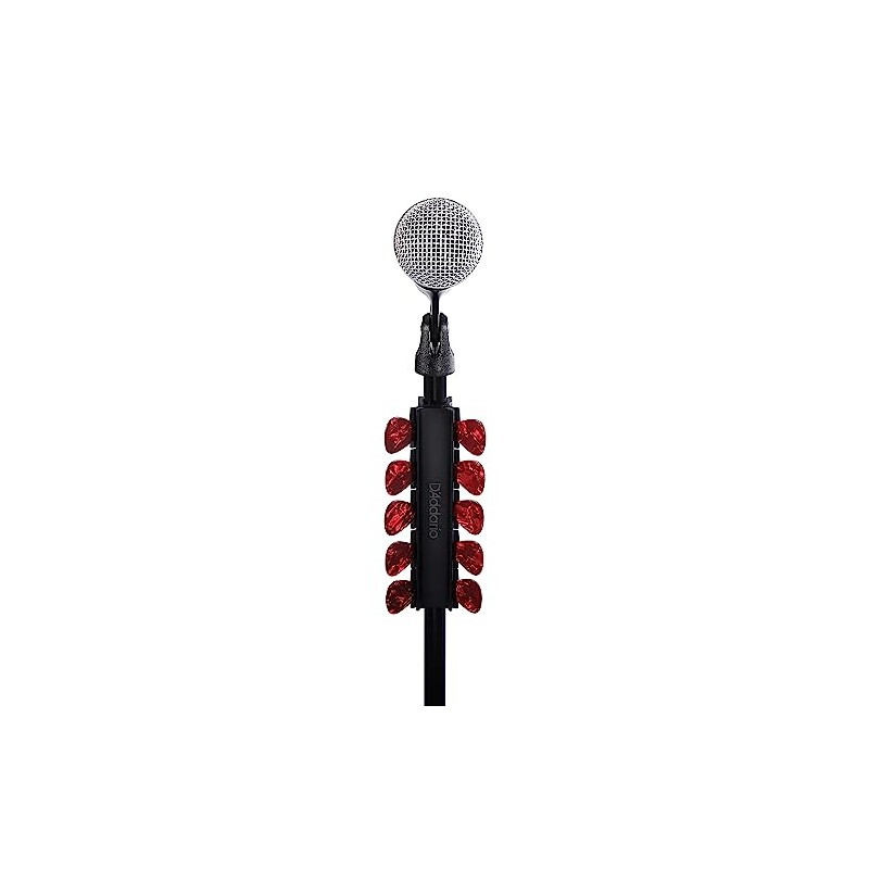 D'Addario Accessories Mic Stand Pick Holder - Guitar Pick Holder