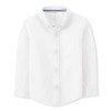 Gymboree,and Toddler Long Sleeve Button Up Dress Shirts,Cloud White,3T
