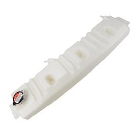 COUNCROSS F6HZ-8A080-B Radiator Overflow Coolant Reservoir Tank with Cap Compatible with Ford Truck F600 F700 F800 1980-1998 and B-Series Bus Surge Expansion Bottle Replace F5HT-8A080-HA F5HZ-8A080-C