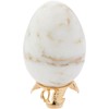 Bard's Gold-toned Egg Stand/Holder, Swans, 0.875" diameter, Pack of 2
