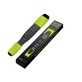 Performore Adjustable Measuring Spoon (Green, Black) with Double End Adjustable Scale, 9 Stalls All in One Measuring Spoon, Wide Range of Measurements, Dry and Semi-Liquid Ingredients