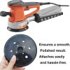 Tockrop 6 Inch Hook & Loop Sanding Pad with 6