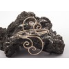 Windalf Linya Upper Bangle Double Spiral Celtic Jewellery High-Quality Bronze,