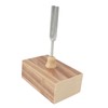 Tuning Fork Set with Wooden Resonator Box Rubber Hammer 512HZ
