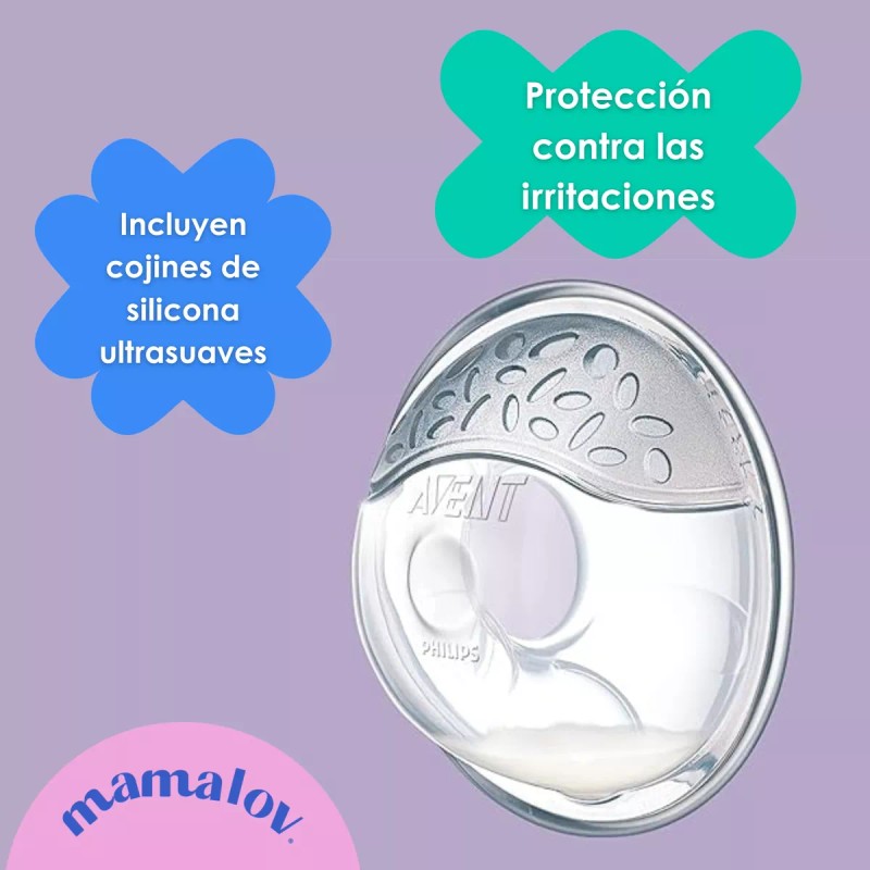 Avent Conchas Recolectoras De Leche Transpirables Avent Scf157/02