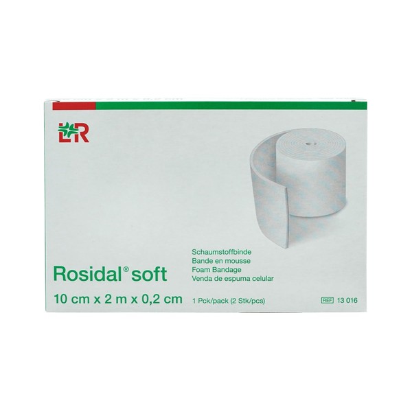 Rosidal Soft Bandage 10 x 0.2 cm x 2 m Pack of 2