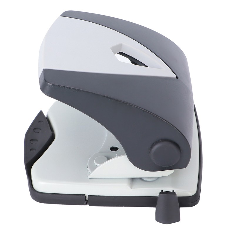Hole Punch Small Plastic Adjustable Positioning Punching Machine for Stationery