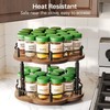 Spice Rack Lazy Susan Organizer for Cabinet, Rotating Spice Organization