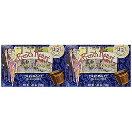 Trader Joe's French Roast Coffee Cups Dark Roast 12 Cups 2 Pack