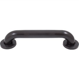 Knurled Grab Bar, 24 Inches, 1-1/2" Diameter, 1-1/2" Wall Clearance, Concealed Screws, Vintage Bronze by Stone Harbor Hardware