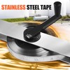 Cekegon Oil Gauging Tape, 10M/33ft Stainless Steel Sounding Tape Measure,