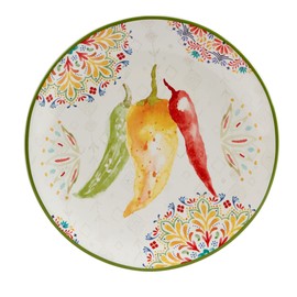 Certified International Sweet & Spicy 8.5" Salad/Dessert Plates, Set of 4
