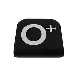 Morale Tags Blood Type O Hat Clip for Tactical Patch Caps (Black)
