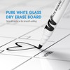 MaxGear Yearly Glass White Board Calendar 48" x 36", Magnetic
