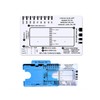ECG 7 Step Ruler, ECG/EKG 7 Step Ruler Card for