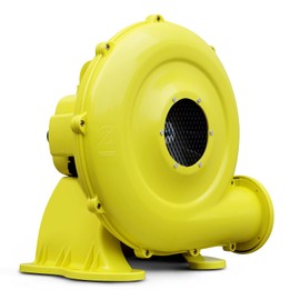 Air Blower 750W, Pump Fan Commercial Inflatable Bouncer Blower, Perfect for Inflatable Movie Screen, Jumper, Bouncy Castle UL 110V Yellow…