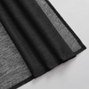 DONREN Luxury Soft Sheer Curtains Scarf for Windows - Semi