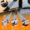 iFJF Mounting Clamps Truck Caps Camper Shell Clamps Replacement for