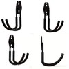 Garage Wall Bracket, 2 Pieces Garage Storage Double Hooks Wall