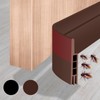 5M/16Ft Guardapolvo y Protector para Puerta de 3 Capas,Tira de
