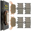 Caltric Front And Rear Brake Pads for Suzuki GSX650F 2008