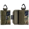 TACTICAL GEEK Storage A2 S EDC Pouch Organizer, Nylon Coin
